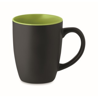 Taza cerámica bicolor personalizada